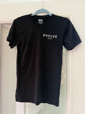 Pvolve  Soho Limited Edition Women's Black Short-Sleeve Logo Tee